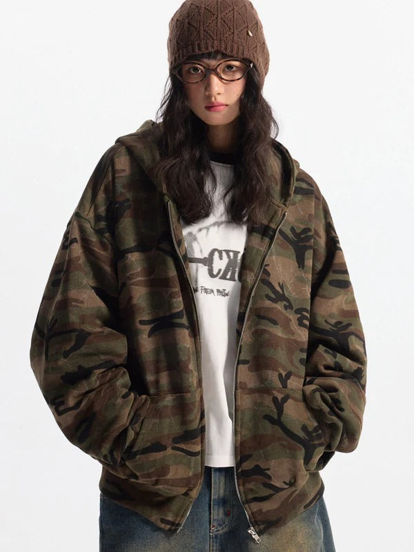 Kairo Cropped Zip Hoodie