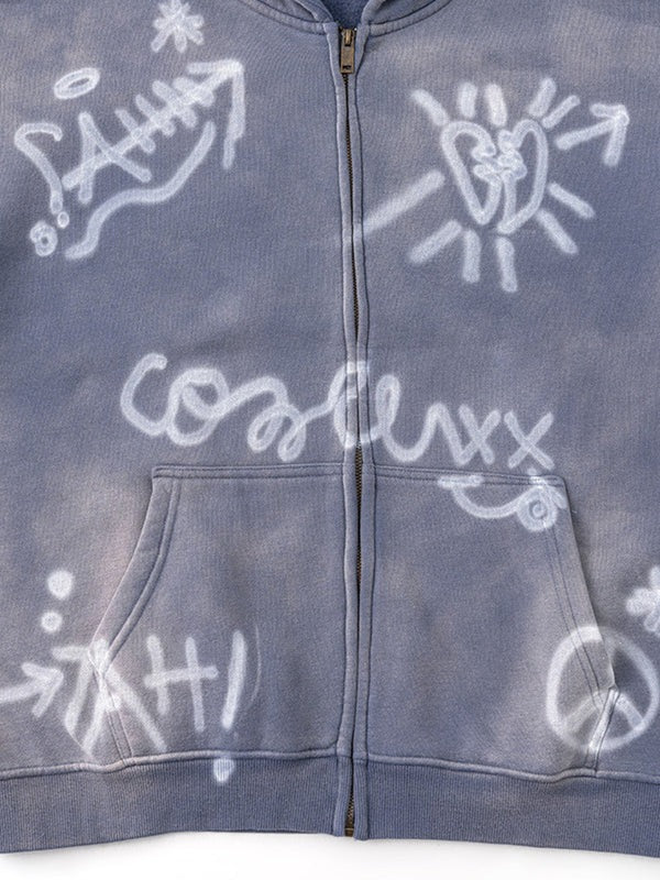 Ryker Oversized Zip Hoodie
