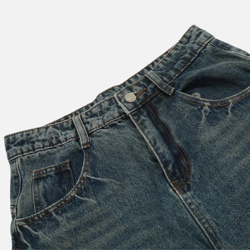 Ironwash Wide Denim