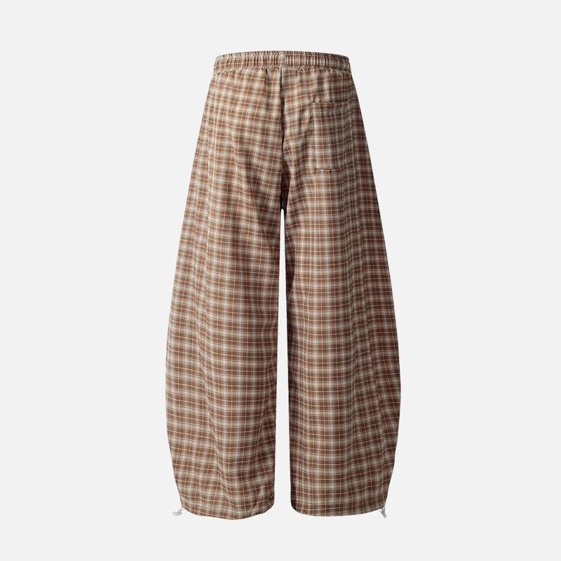 Parachute Plaid Trousers
