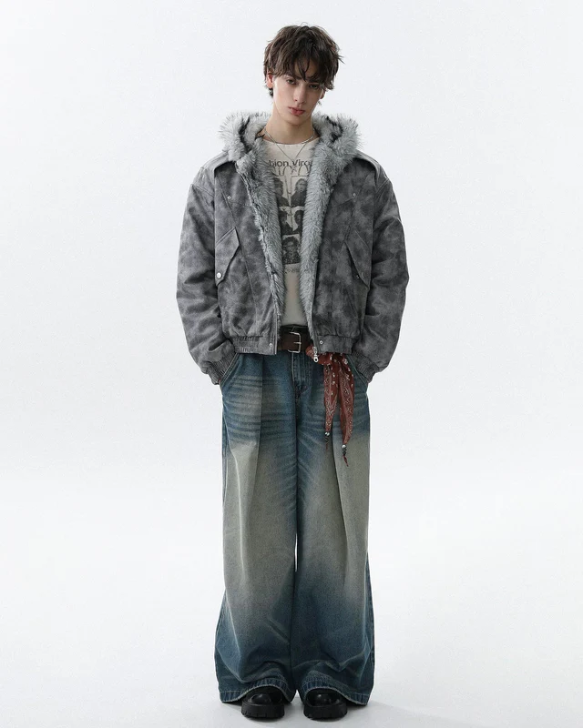 Arctic Ash Fur Jacket