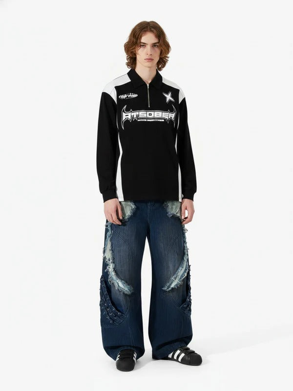 Steelriot Stud Denim