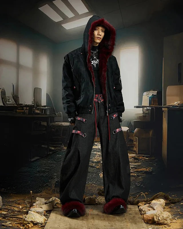 Crimson Noir Jacket