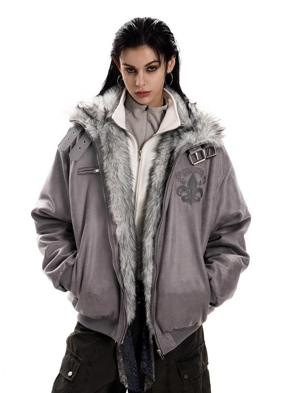 Sablecrest Suede Bomber