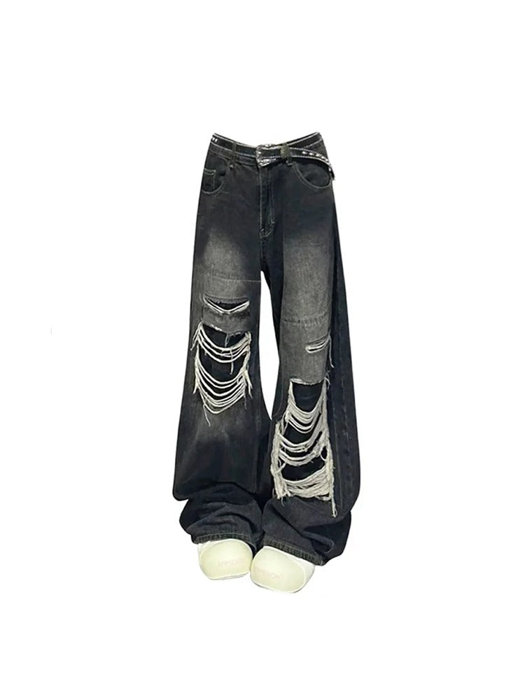 Y2k Aesthetic Gothic Women's Trousers