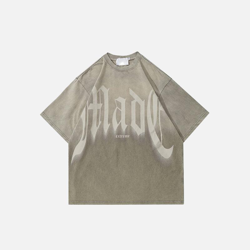 Gradient Dye Tie Extreme T-shirt - UrbanLaws