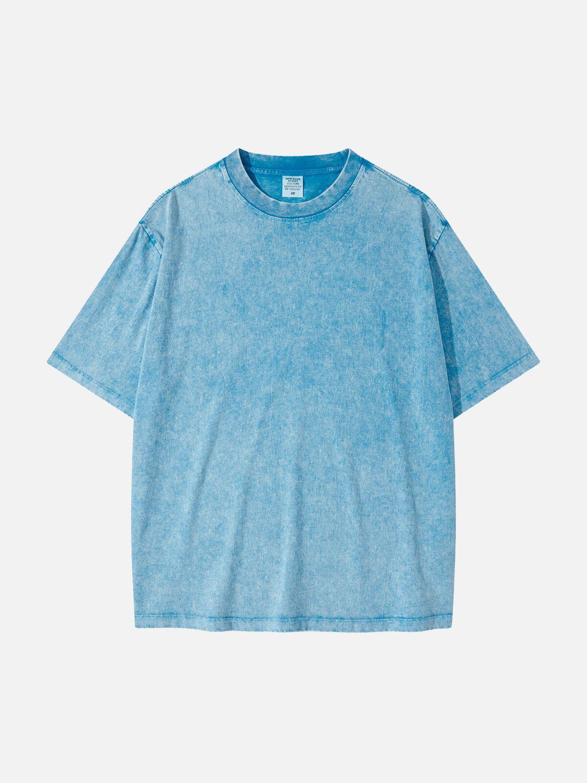 'Washed' Basic T-Shirt - UrbanLaws