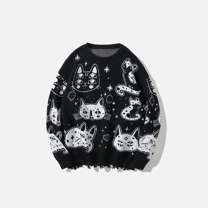 Cat's Dreams Sweater - UrbanLaws