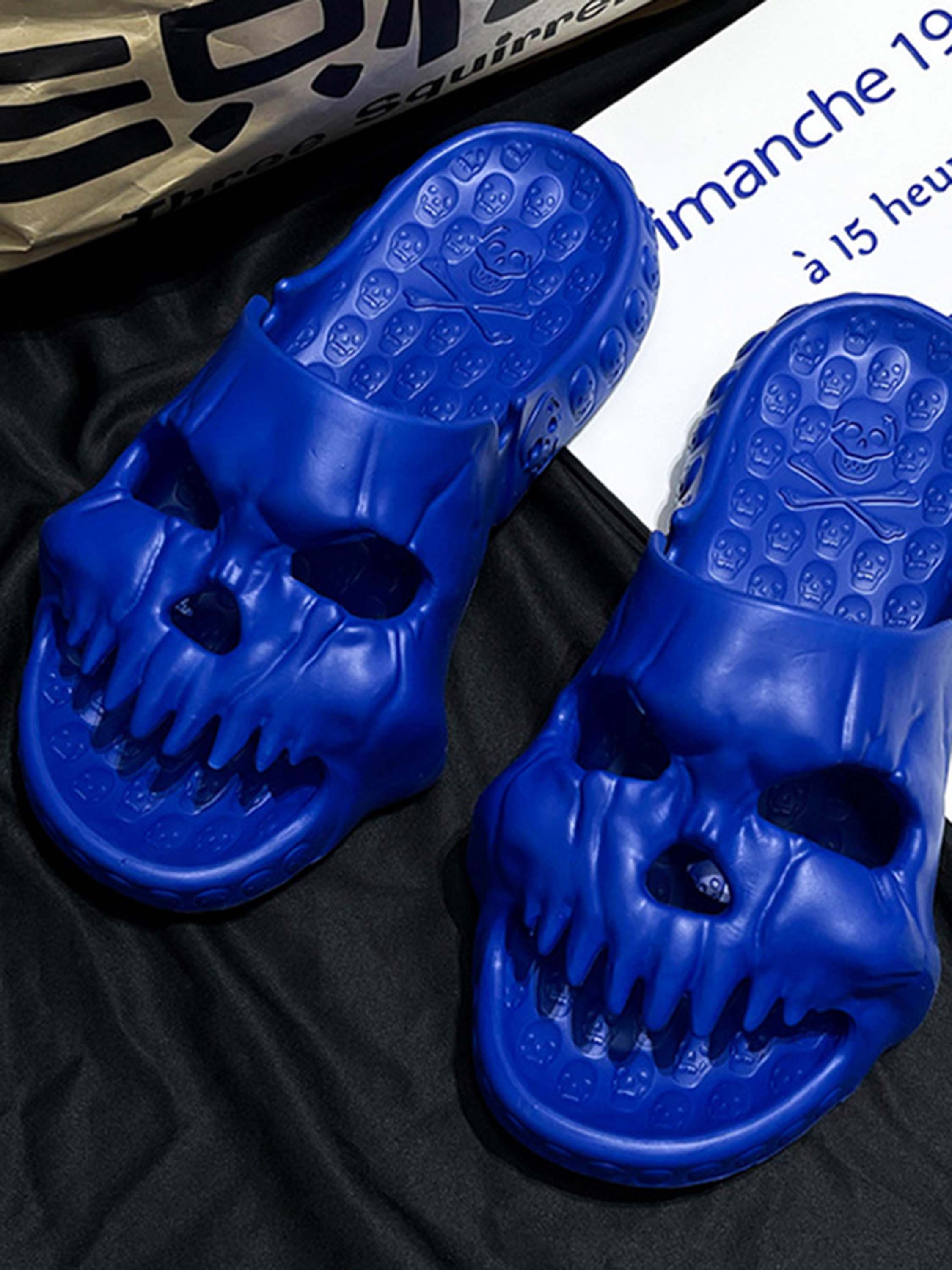 American Hip-hop Personality Thick Bottom Non-slip EVA Slippers