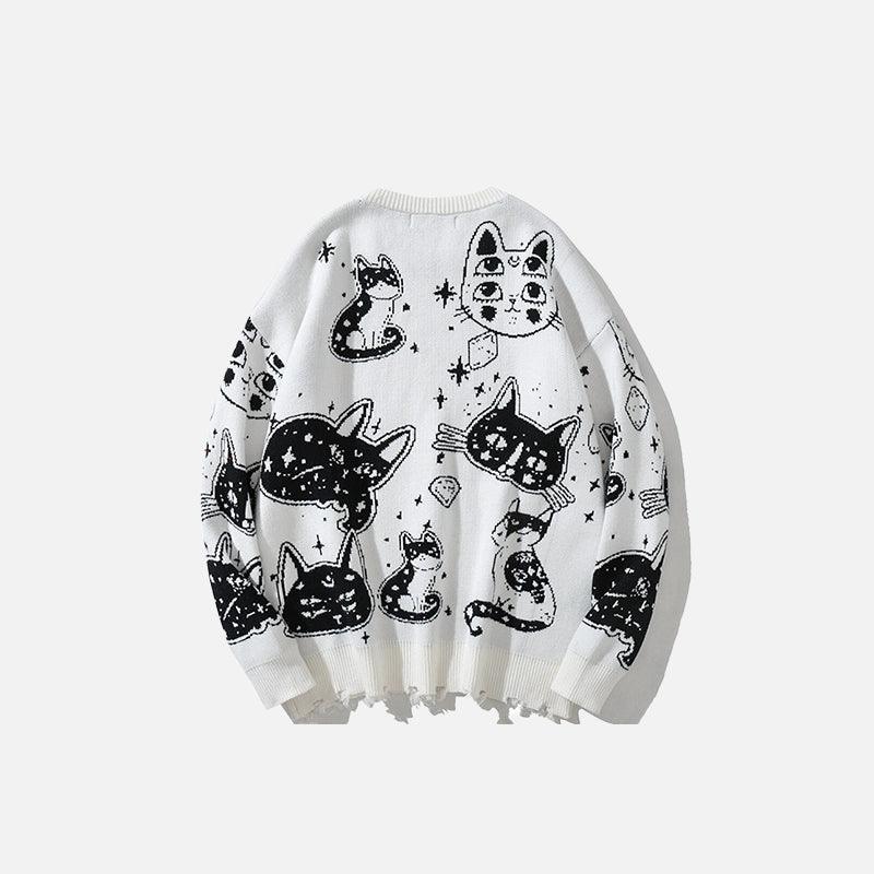 Cat's Dreams Sweater - UrbanLaws