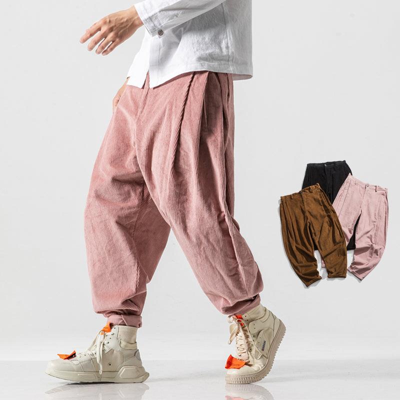 Corduroy Harem Pants Vintage Streetstyle - UrbanLaws