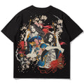 Japanese Geisha - Samurai T-shirt - UrbanLaws