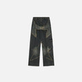 Star Wide Leg Jeans - UrbanLaws