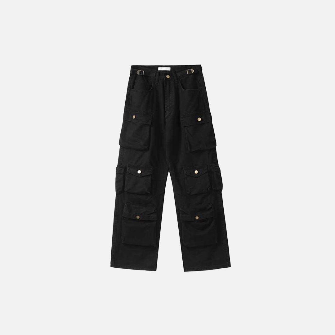 All-Over Pockets Cargo Pants - UrbanLaws