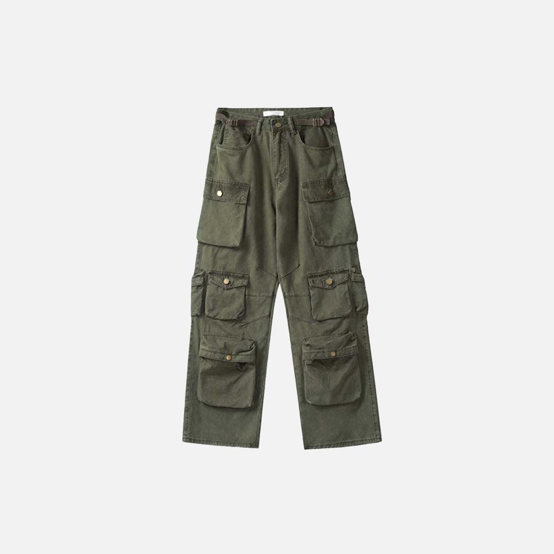 All-Over Pockets Cargo Pants - UrbanLaws