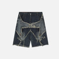 Distressed Star Short - UrbanLaws