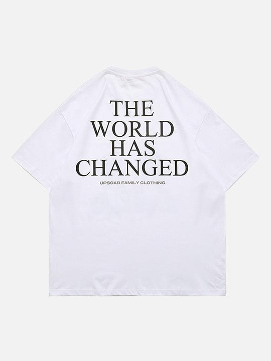 Changed World T-shirt - UrbanLaws