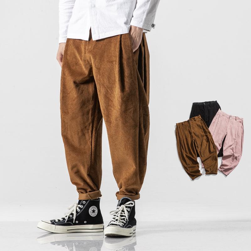 Corduroy Harem Pants Vintage Streetstyle - UrbanLaws