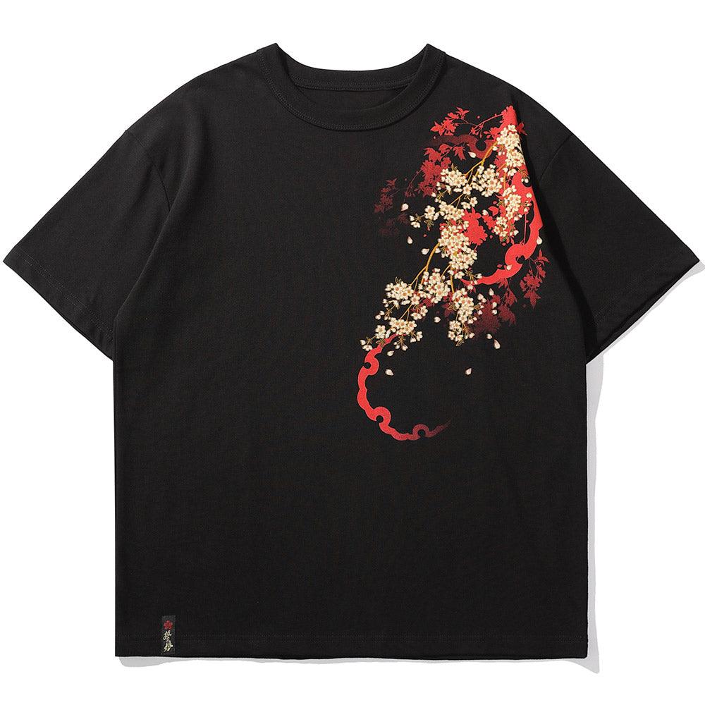 Japanese Geisha - Samurai T-shirt - UrbanLaws