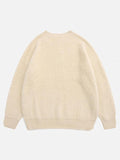 Mink Hair Rabbit Print Sweater - UrbanLaws