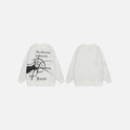 Spider Graphic Knitted Sweater - UrbanLaws