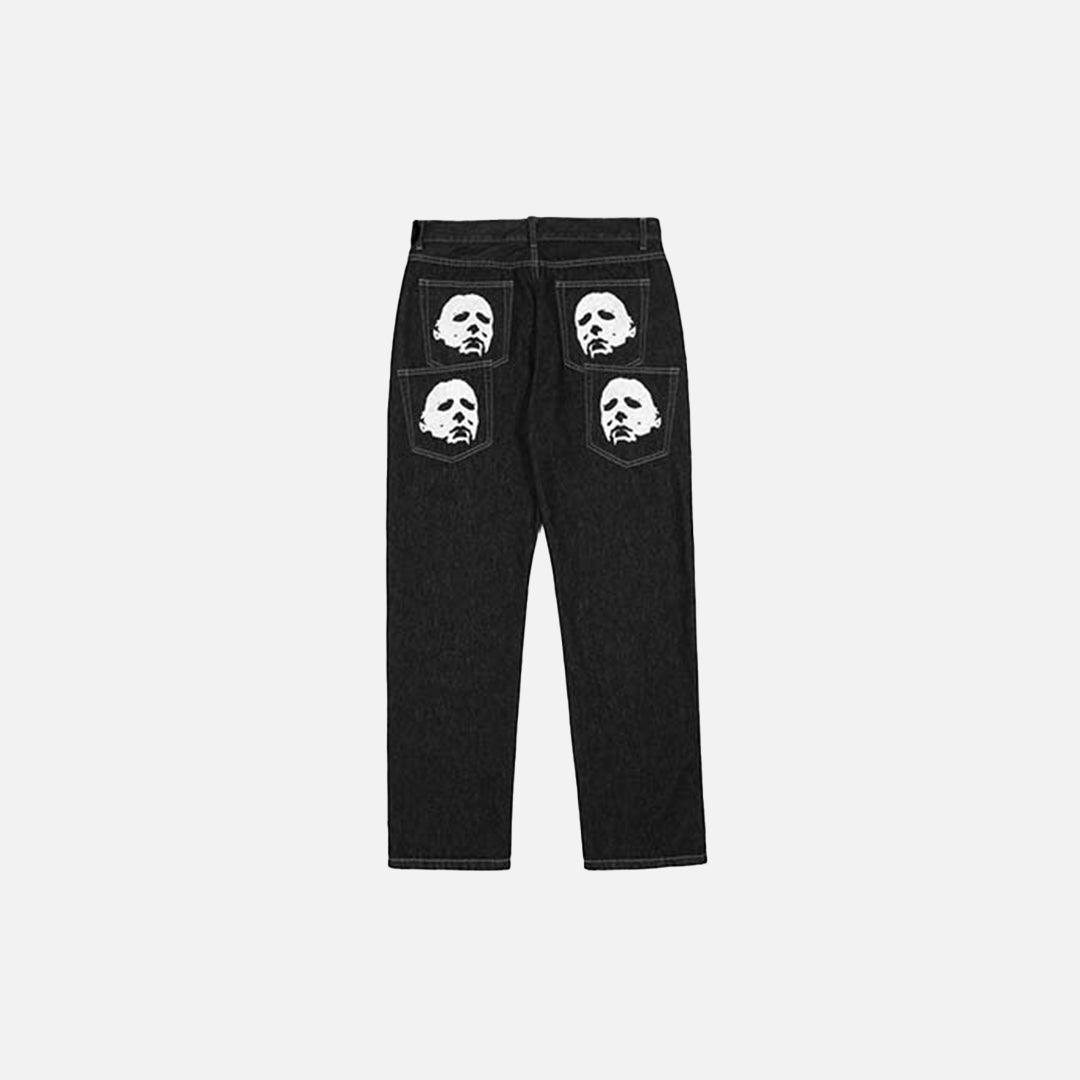 Gothic Vampire Denim Pants - UrbanLaws