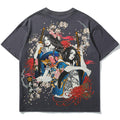 Japanese Geisha - Samurai T-shirt - UrbanLaws