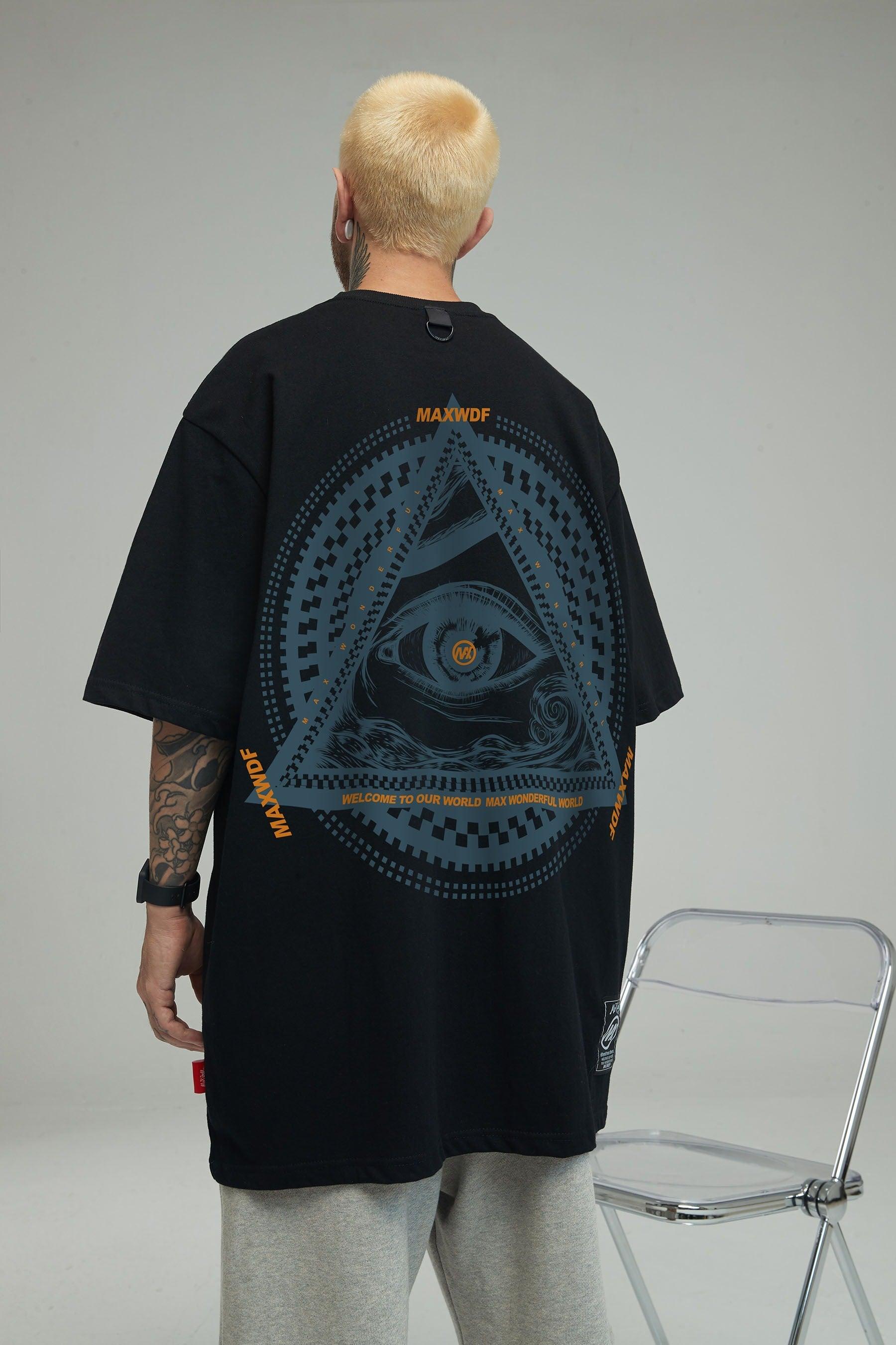 T Shirt Streetwear Eye, Oversize - UrbanLaws