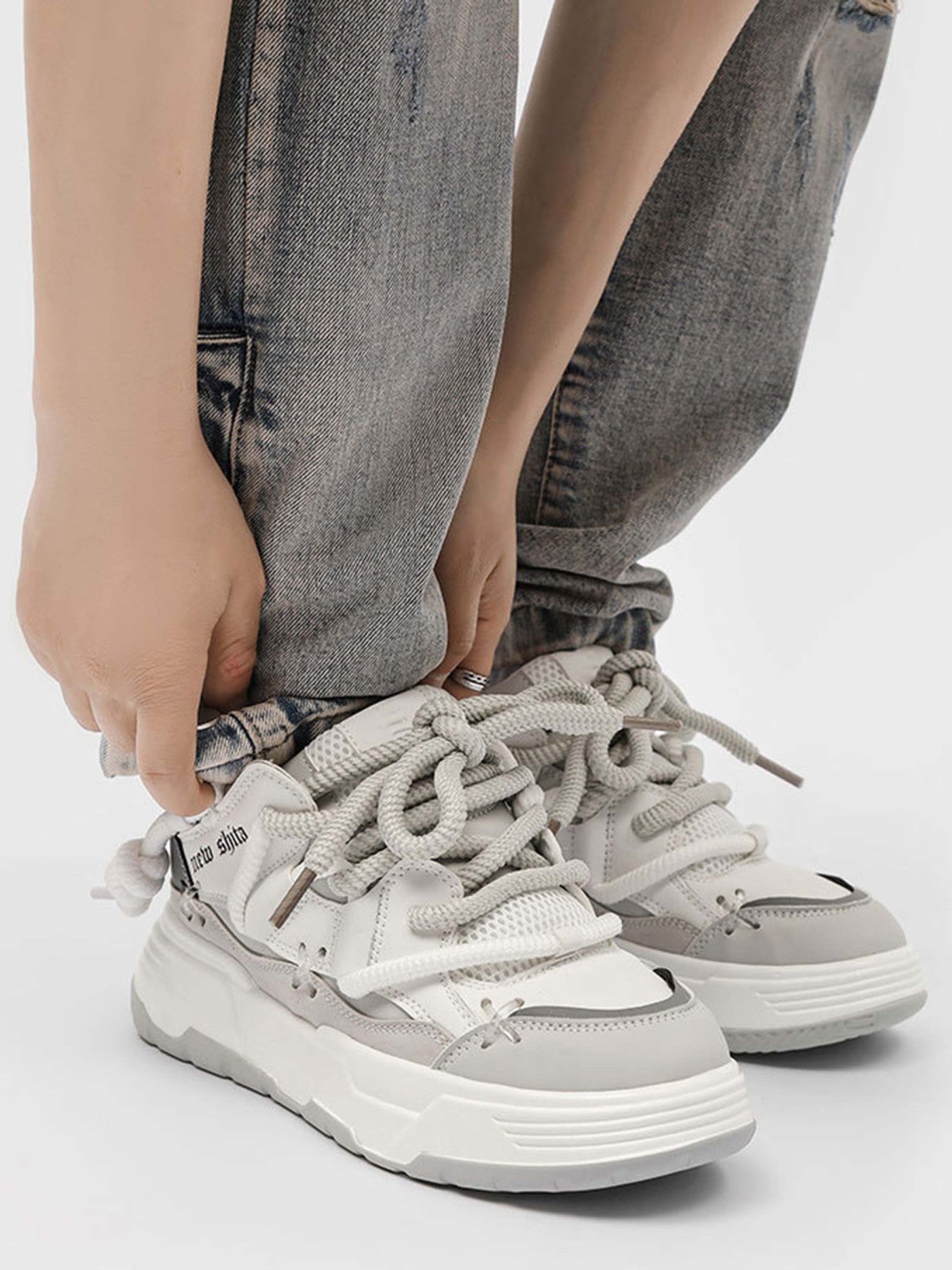 Niche Trendy Thick-soled Board Shoes