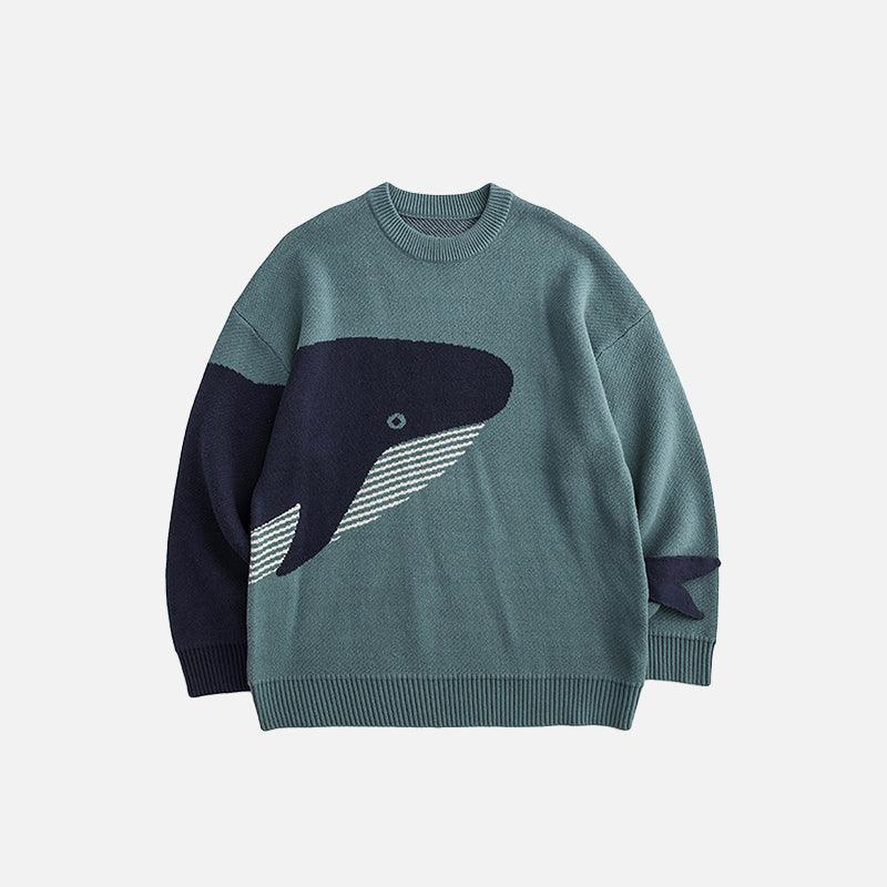 Lonely Whale Sweater - UrbanLaws