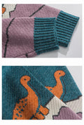 Dinosaur Knitted Sweater - UrbanLaws