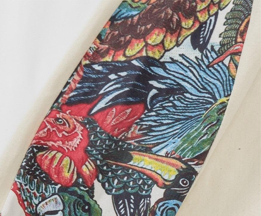 Cotton Pants - Colorful Animal Jungle Pattern - UrbanLaws