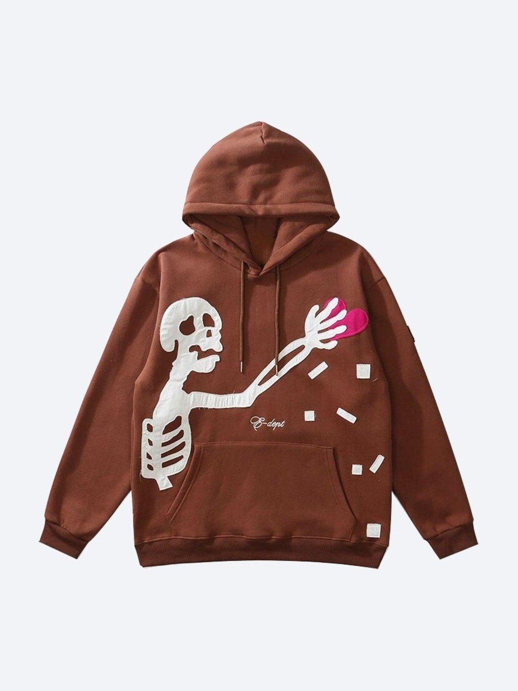 'Heart Bone' Hoodie - UrbanLaws