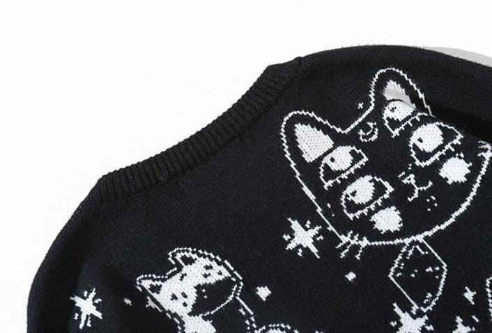 Cat's Dreams Sweater - UrbanLaws