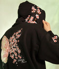 Sakura Butterfly Embroidered Hoodie - UrbanLaws