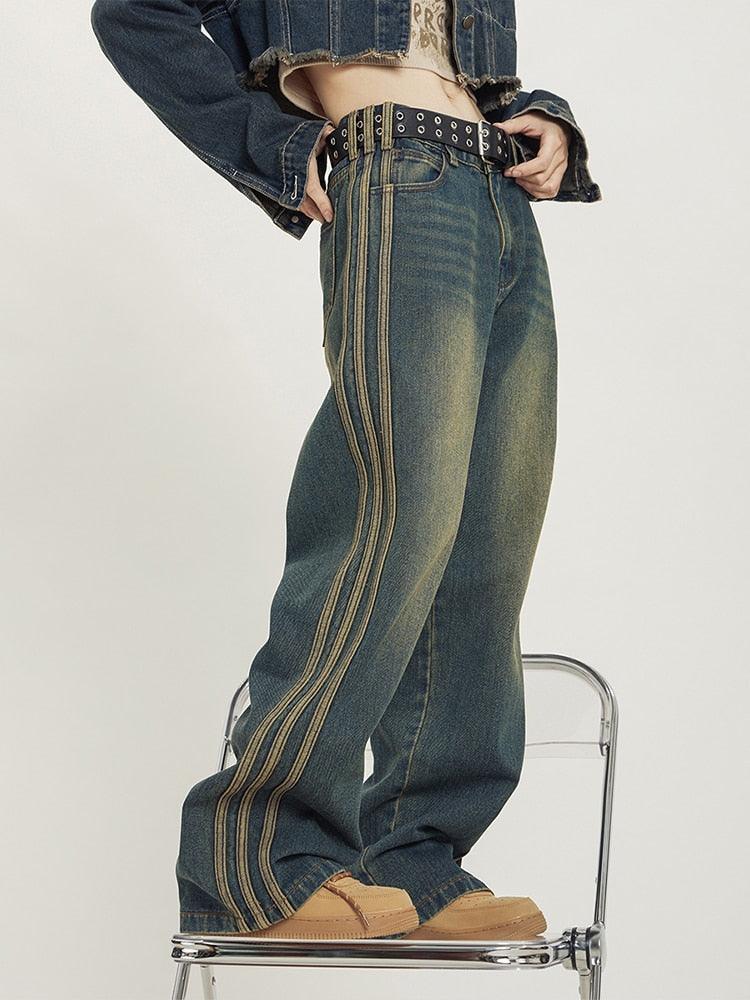 Y2K Vintage Baggy Women's Jeans - UrbanLaws