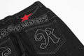 Black Baggy Star Denim Jeans - UrbanLaws