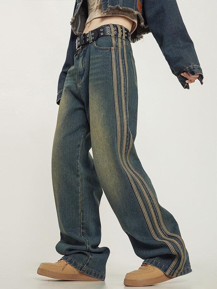 Y2K Vintage Baggy Women's Jeans - UrbanLaws