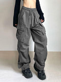 Y2K Parachute Cargo Pants - UrbanLaws