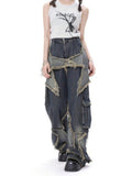 Star Wide Leg Jeans - UrbanLaws