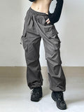 Y2K Parachute Cargo Pants - UrbanLaws