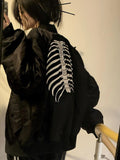 Back Skeleton Jacket - UrbanLaws