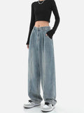 Wide Leg Baggy Denim Pants - UrbanLaws