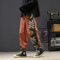 Flower Embroidery Sweatpants - UrbanLaws