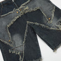 Distressed Star Short - UrbanLaws