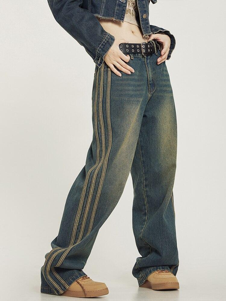 Y2K Vintage Baggy Women's Jeans - UrbanLaws