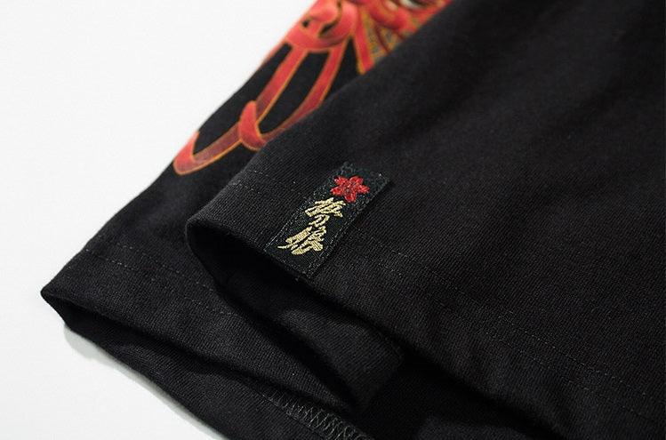 Japanese Geisha - Samurai T-shirt - UrbanLaws