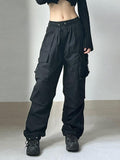 Y2K Parachute Cargo Pants - UrbanLaws