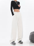 Wide Leg Baggy Denim Pants - UrbanLaws