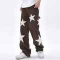 Embroidery Star Baggy Jeans - UrbanLaws